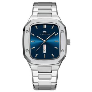 ساعت مچی عقربه‌ای کوارتز مردانه وا وا ووم مدل کلاسیک دی دیت بند استیل کد ۳