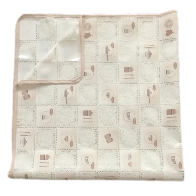 سفره 4 نفره مدل رویال طرح گیپور کد 04 سایز 100×100 سانتی متر