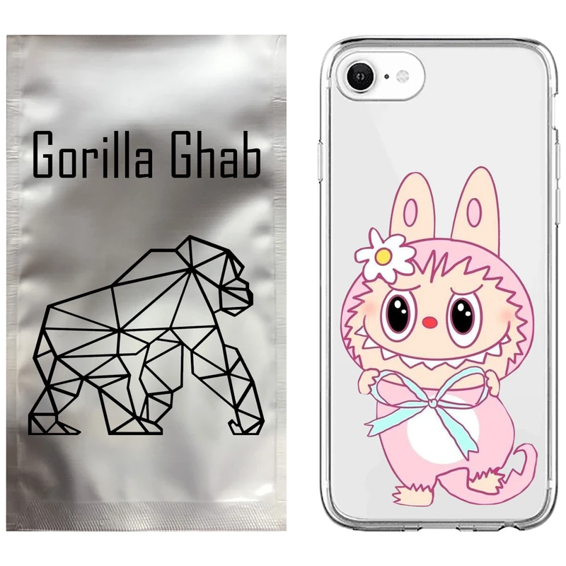 کاور گوریلا قاب مدل CLG کد 146 طرح لبوبو مناسب برای گوشی موبایل اپل iPhone 7 / 8 / SE 2022