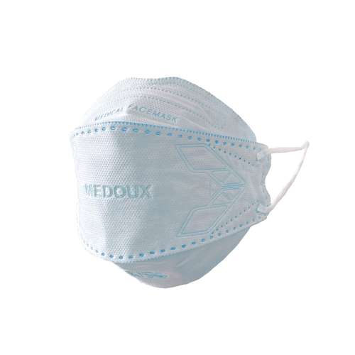 ماسک تنفسی مداکس مدل سه بعدی پنج لایه کد Sky kf94 بسته 25 عددی