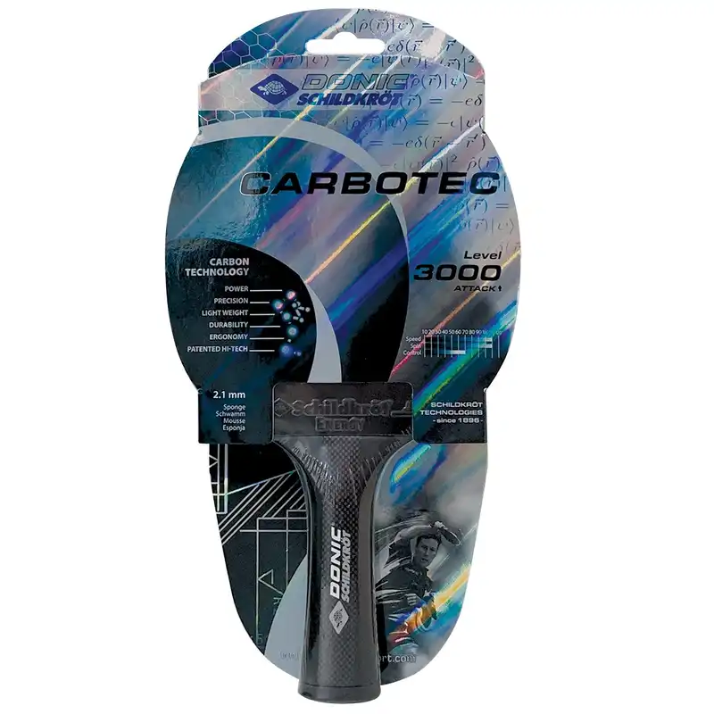 راکت پینگ پنگ دونیک مدل Carbotec 3000