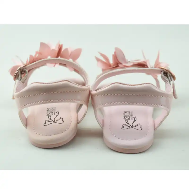 صندل دخترانه کلین مدل گلدار کد C-8547