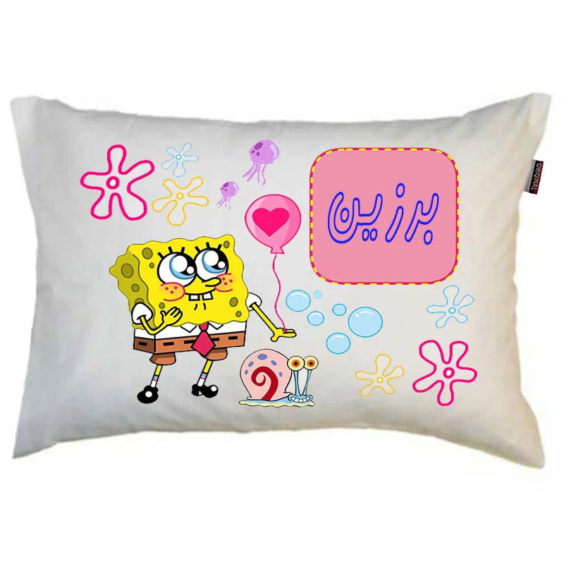 بالش کودک ناریکو مدل پسرانه اسم برزین کد 01132