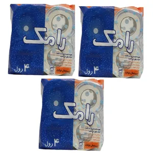 دستمال توالت رامک مدل Ghool 12 بسته 3 عددی