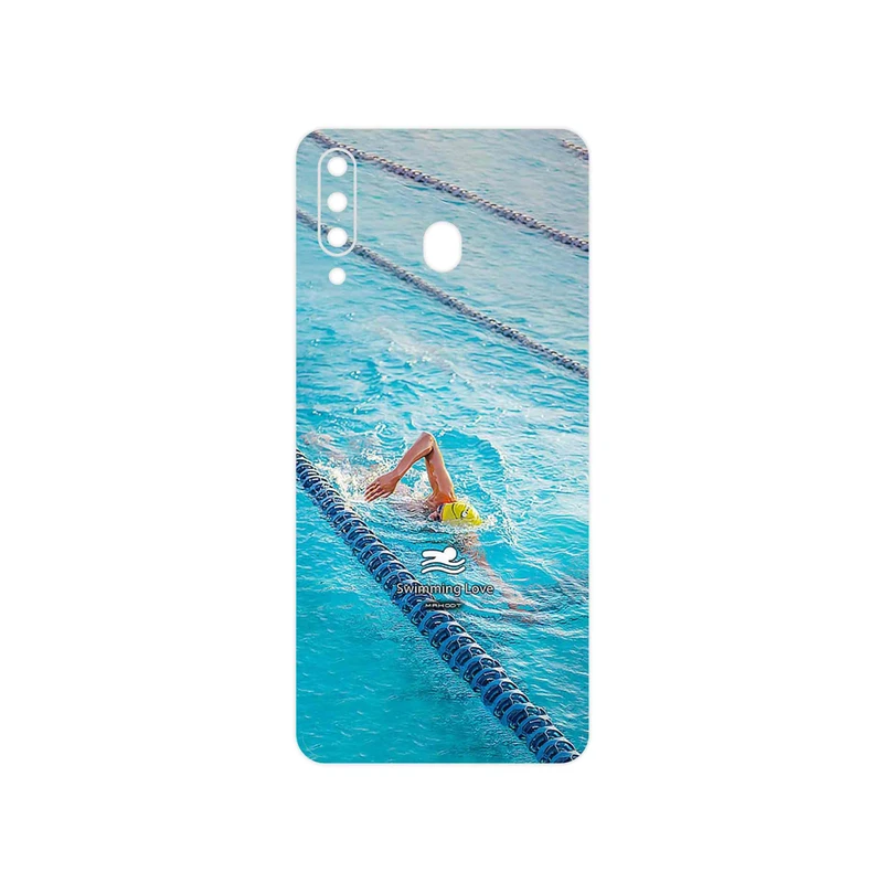 برچسب پوششی ماهوت مدل Swimming مناسب برای گوشی موبایل سامسونگ Galaxy M30