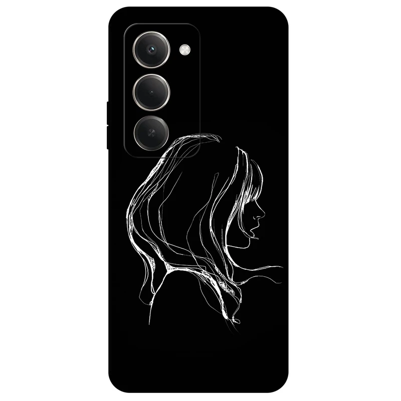 کاور مگافون طرح دخترانه مدل 7766 مناسب برای گوشی موبایل شیائومی Redmi 15 4G