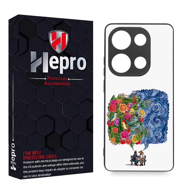کاور هپرو طرح فانتزی مدل TPU مناسب برای گوشی موبایل شیائومی Poco M6 Pro 4G