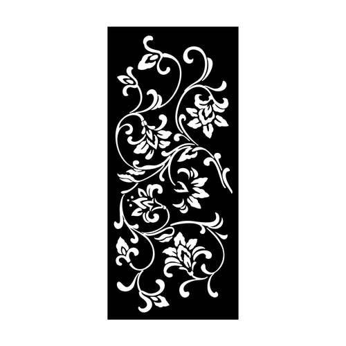 شابلون طرح گل کد 01