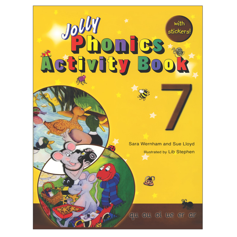 کتاب Jolly Phonics Activity Book 7 اثر Sue Lioyd and Sara Wernham انتشارات Jolly