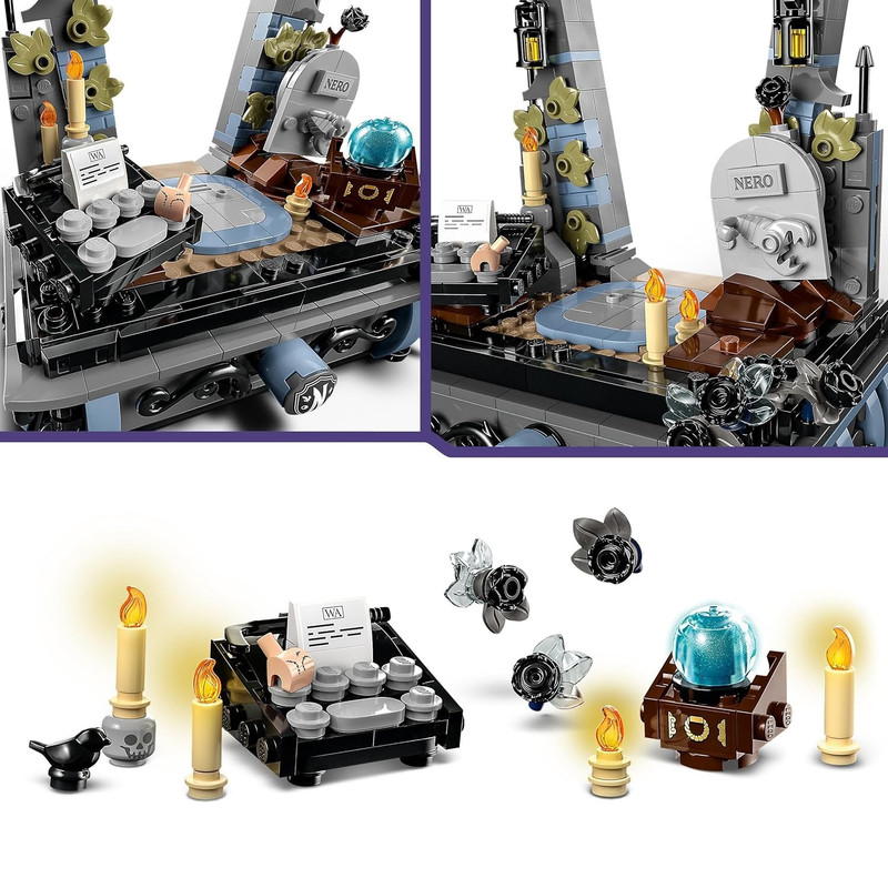 لگو 702 تکه سری ونزدی مدل Wednesday Addams Figure کد 76780