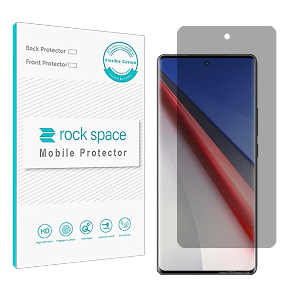 محافظ صفحه نمایش حریم شخصی راک اسپیس کد PRV مناسب برای گوشی موبایل ویوو iQOO 11 Pro