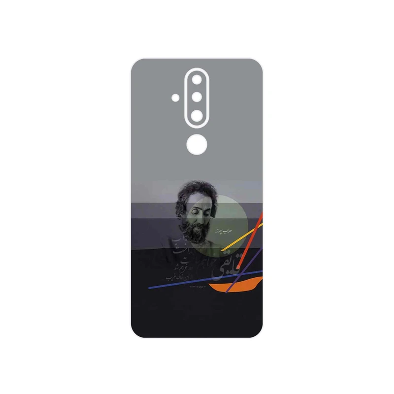 برچسب پوششی ماهوت مدل Sohrab Sepehri مناسب برای گوشی موبایل نوکیا X71