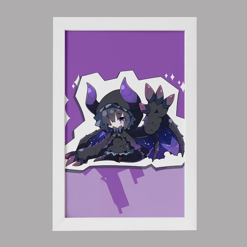 تابلو خندالو مدل بازی شکارچی هیولا (Monster Hunter) کد 33201