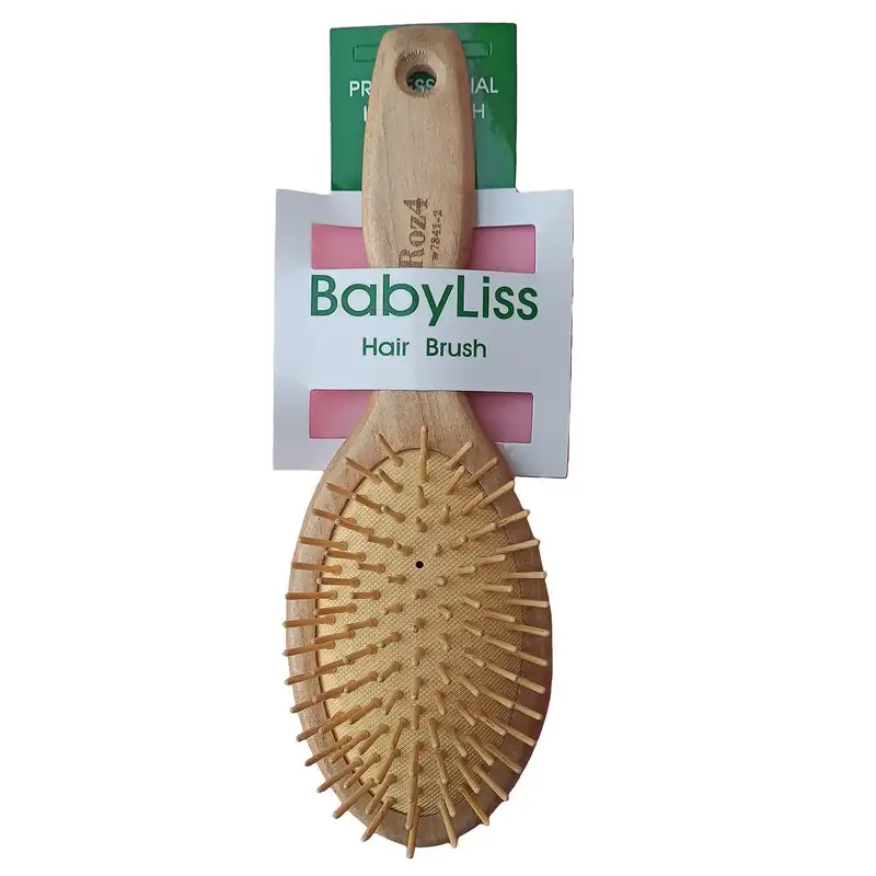 برس مو بابیلیس مدل چوبی کد ROZ4B