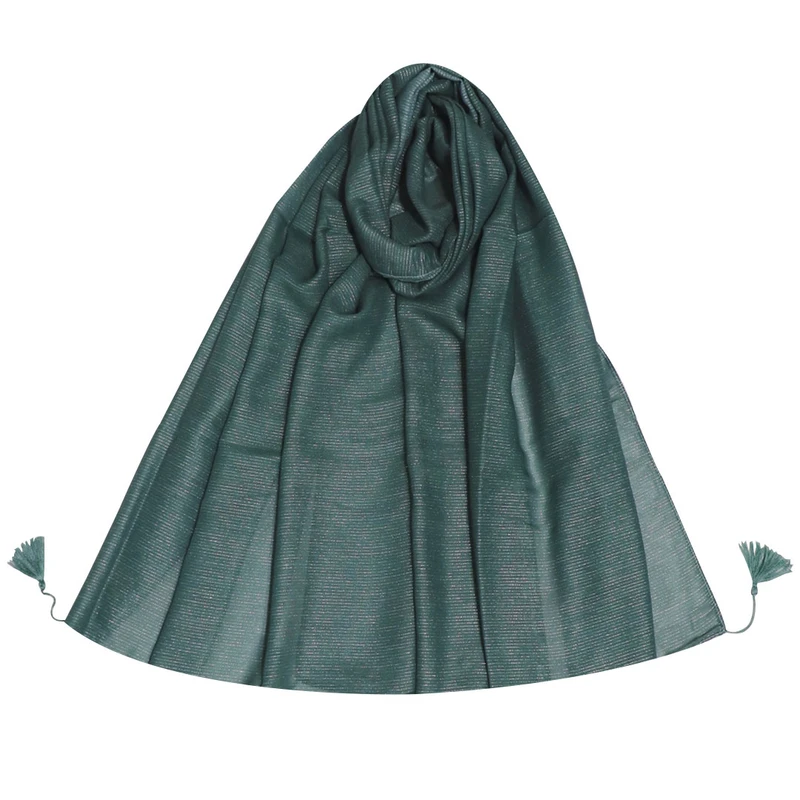 شال زنانه مدل لمه مجلسی منگوله دار کد ab20