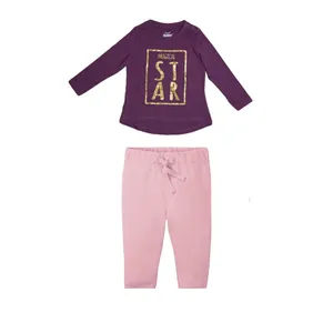 ست تی شرت و شلوار دخترانه لوپیلو مدل استار 179