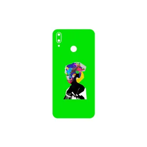MAHOOT Collage of Women Portrait 3 Cover Sticker for Huawei Y9 2019