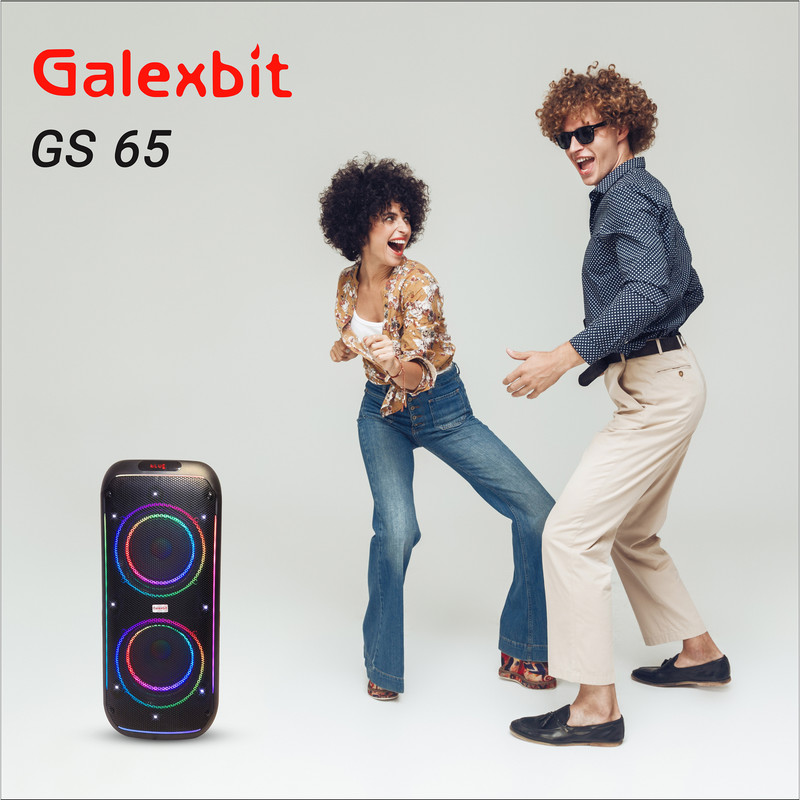 اسپیکر بلوتوثی قابل حمل گلکسبیت مدل GS-65