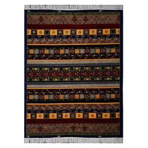 گبه ماشینی کاشان ابریشم کد 2003