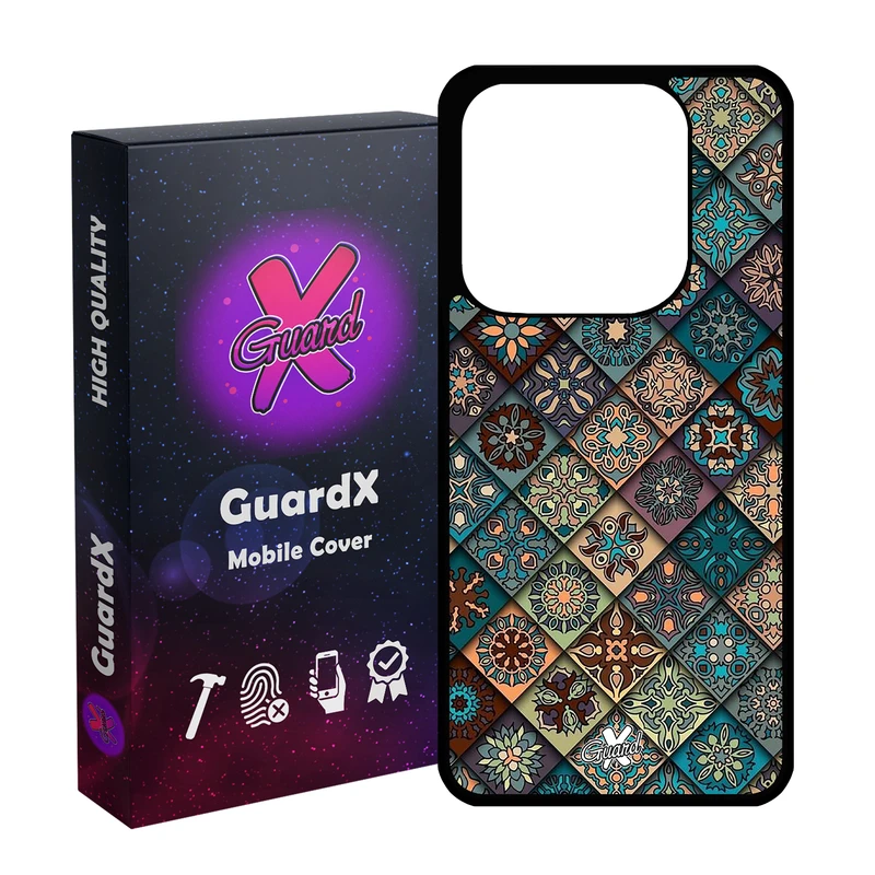 کاور گارد ایکس طرح Tile مدل 10093 مناسب برای گوشی موبایل شیائومی Redmi Note 14 4G