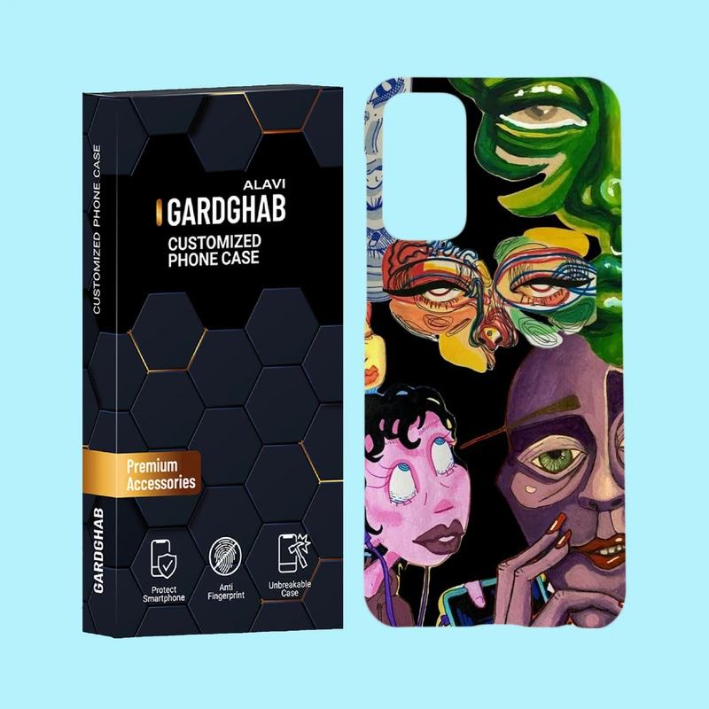 کاور گارد قاب علوی مدل هنری مناسب برای گوشی موبایل سامسونگ Galaxy F13 4G / M13 4G