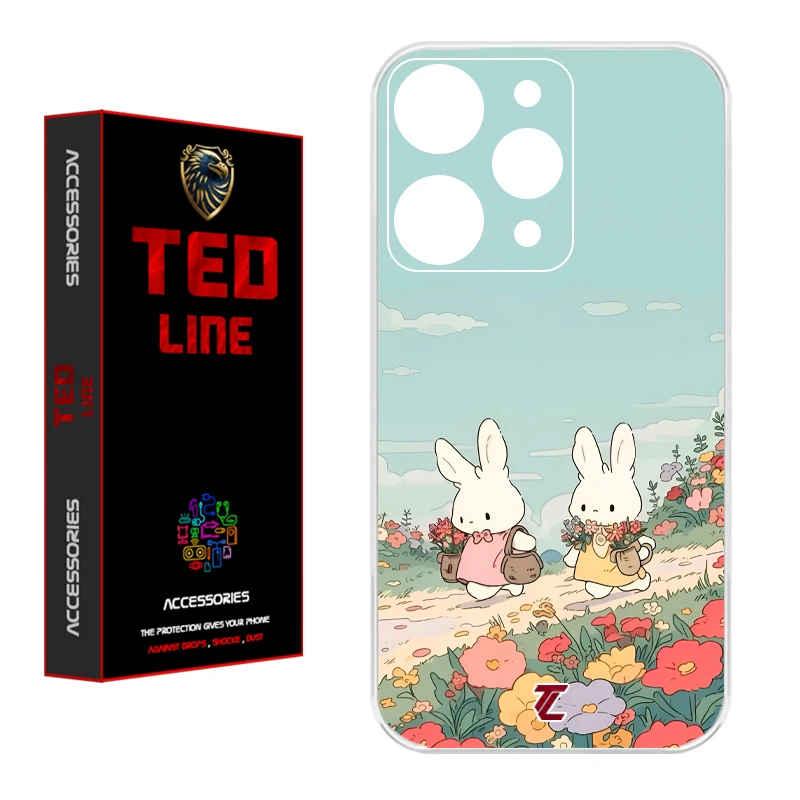 کاور تدلاین طرح خرگوش کد 1178 مناسب برای گوشی موبایل شیائومی Redmi 12 4G