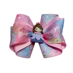 گیره مو دخترانه مدل پرنسس و قلب کد GRIGON-032