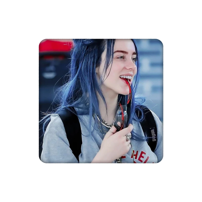 زیرلیوانی طرح Billie Eilish کد 4760723