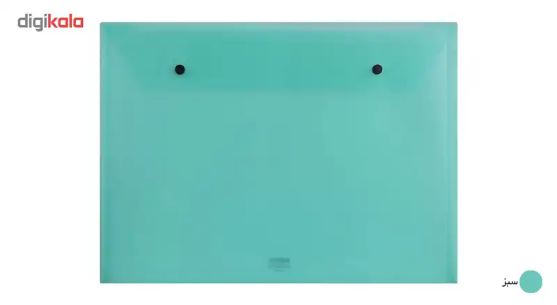 پوشه دکمه دار پاپکو کد A3-107T سایز A3