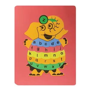 پازل 31 تکه حروف انگلیسی طرح فیل کد P1