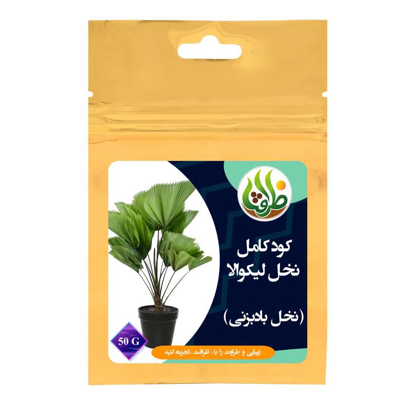 کود کامل تقویتی نخل بادبزنی ظرافت مدل KO21754 وزن 50 گرم