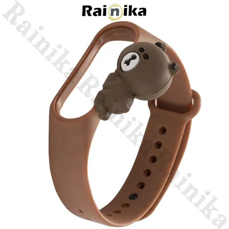 بند رینیکا مدل Teddy Bear 77 مناسب برای مچ بند هوشمند شیائومی Mi Band 7