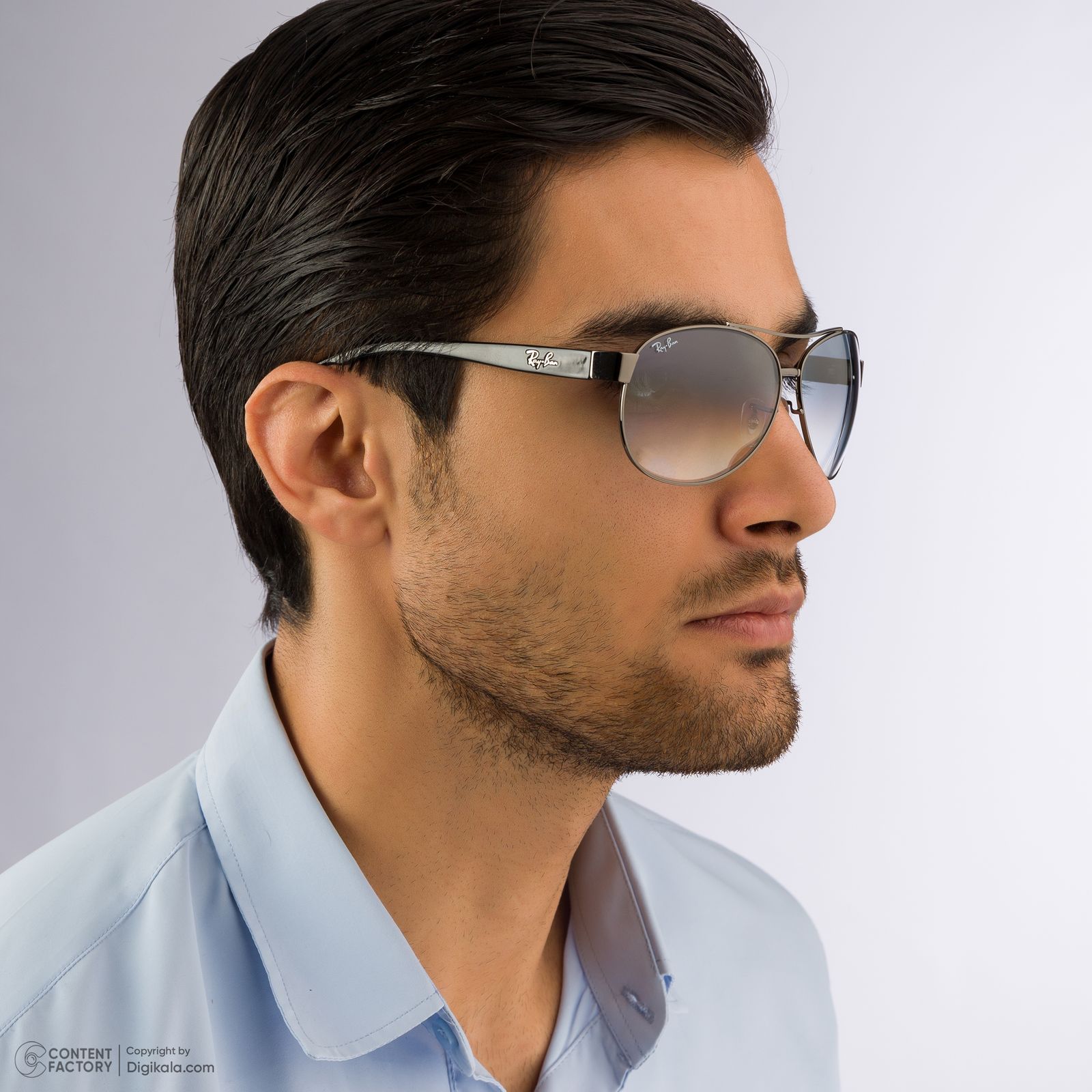 عینک آفتابی مردانه ری بن مدل RB3386-004/8G -  - 7