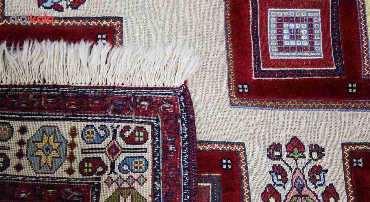گلیم فرش دستبافت سه و نیم متری سلام کد 182038 main 1 4