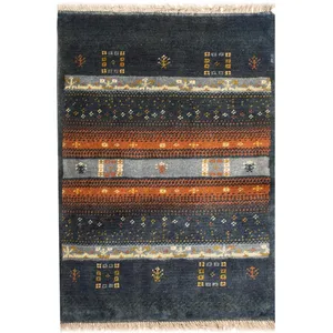 گبه دستبافت نیم متری سرزمین فرش کد GB9612