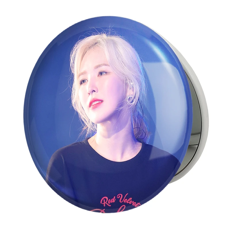 آینه جیبی خندالو طرح وندی گروه رد ولوت Red Velvet مدل تاشو کد 19674 