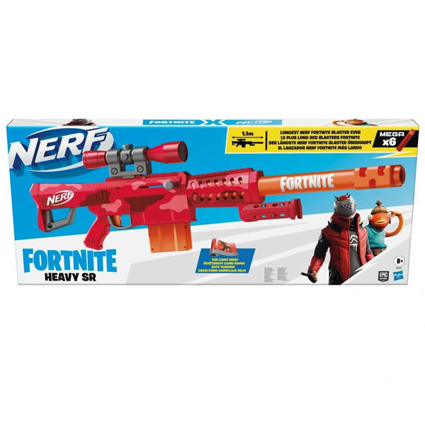 تفنگ بازی نرف مدل Fortnite Heavy SR تفنگ بازی نرف مدل Fortnite Heavy SR