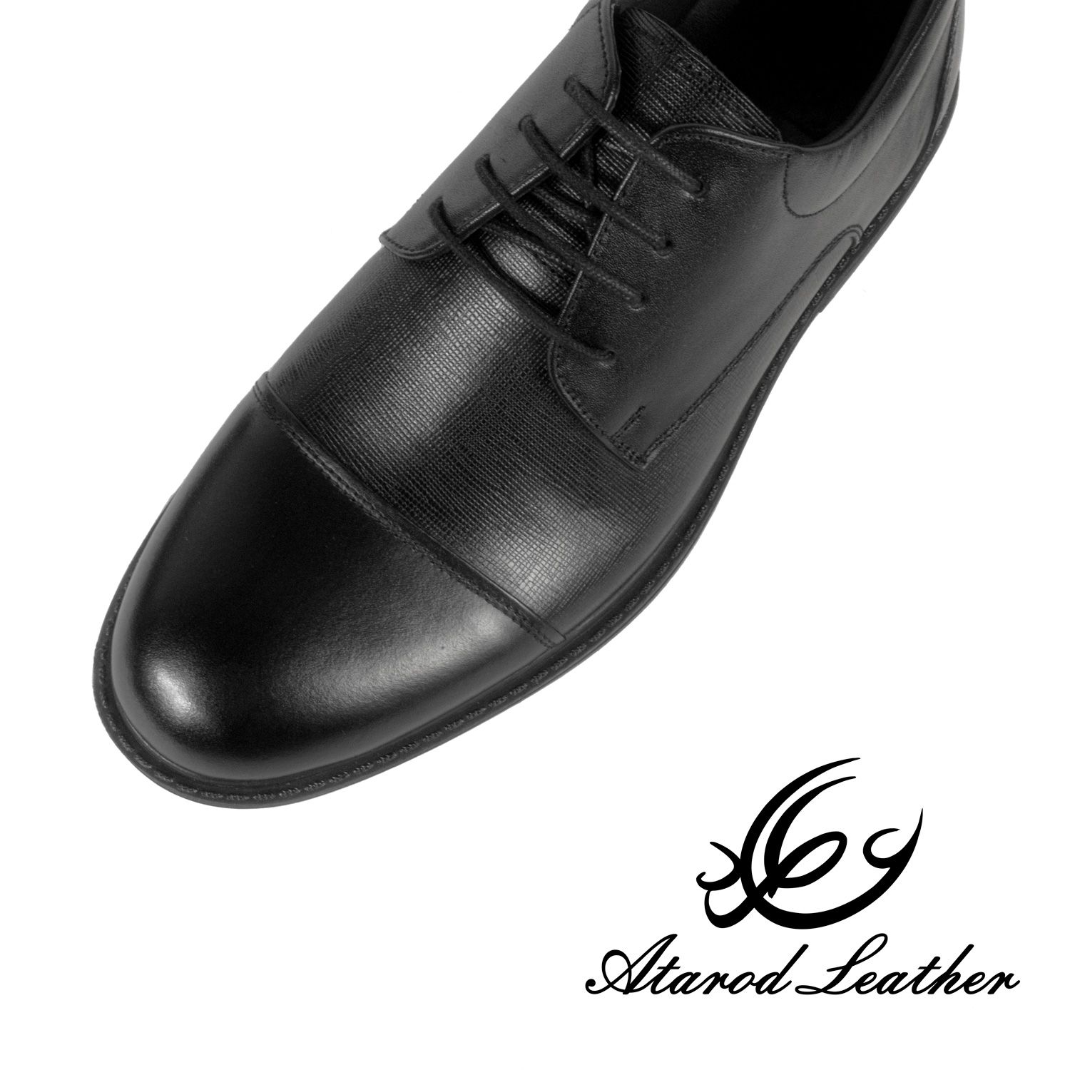 کفش مردانه چرم عطارد مدل  چرم طبیعی کد SH191 -  - 5