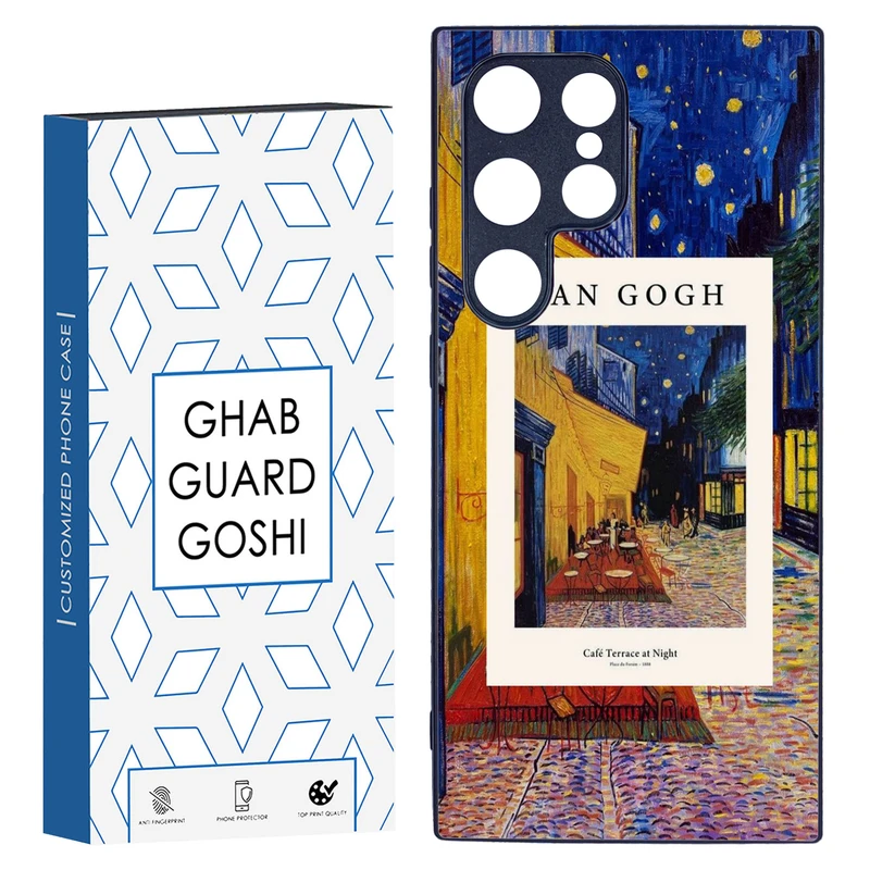 کاور قاب گارد گوشی طرح ونگوگ کد TPU-039 مناسب برای گوشی موبایل سامسونگ Galaxy S24 ULTRA