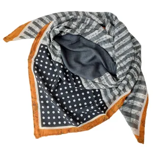 روسری زنانه مدل نخی توپ توپی