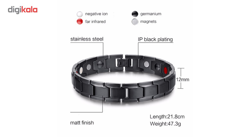 دستبند مغناطیسی سلامت اصل مدل fashion