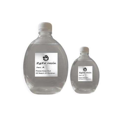 رزین اپوکسی زگزو مدل zq حجم 490میلی لیتر به همراه هاردنر