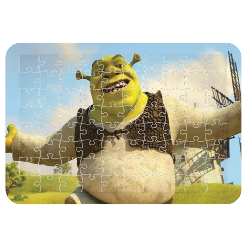 پازل 54 تکه مدل CHB1079 طرح کارتون شرک