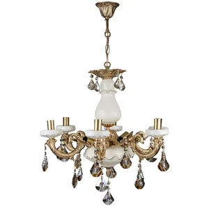  لوستر 12 شعله چشمه نور کد 6+C2837/6