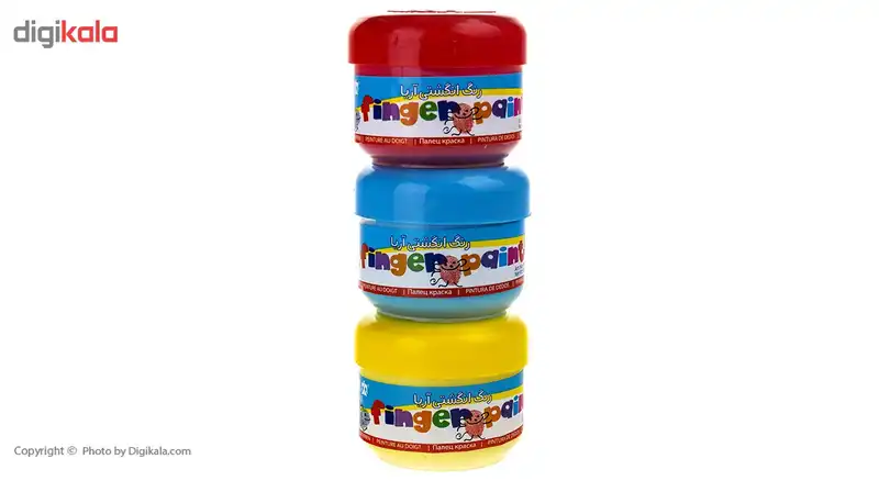 رنگ انگشتی 3 رنگ آریا مدل 7004