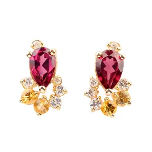 گوشواره جواهر ژوپی یر مدل N1701
