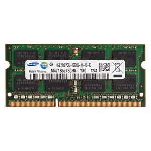 رم لپ‌تاپ سامسونگ مدل M471B5273CH0-YK0 ظرفیت 4 گیگابایت DDR3 SO-DIMM فرکانس 1600 مگاهرتز تک کاناله