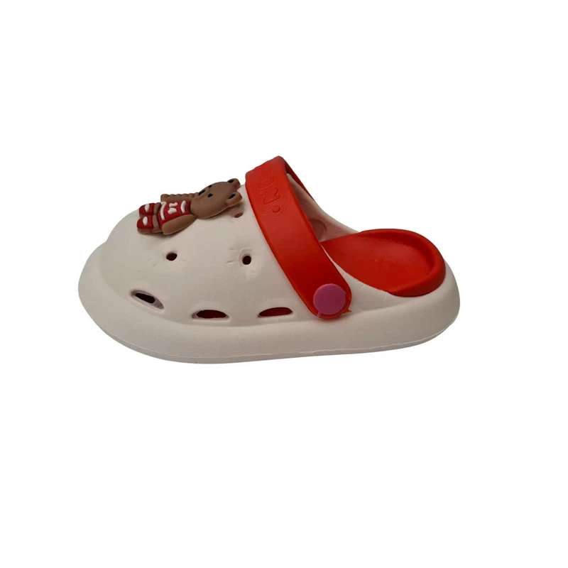 دمپایی حمام بچگانه پایون مدل کراکس بیسکویتی