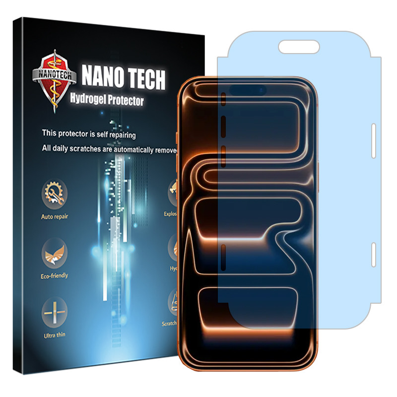 محافظ صفحه نمایش مات آنتی بلو نانو تک مدل Tough مناسب برای گوشی موبایل اپل iPhone 17 Pro Max