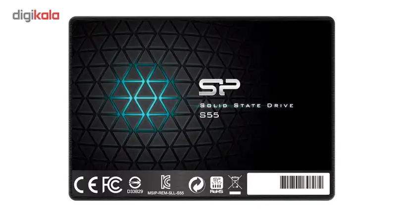 اس اس دی اینترنال SATA3.0 سیلیکون پاور مدل Slim S55 ظرفیت 240 گیگابایت
